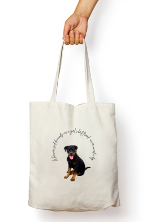 Rottweiler Tote Bag