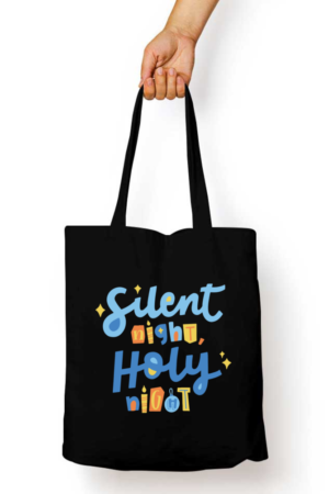 Silent Night Holy Night Tote Bag