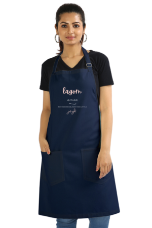 Lagom Apron - Navy Blue, Standard
