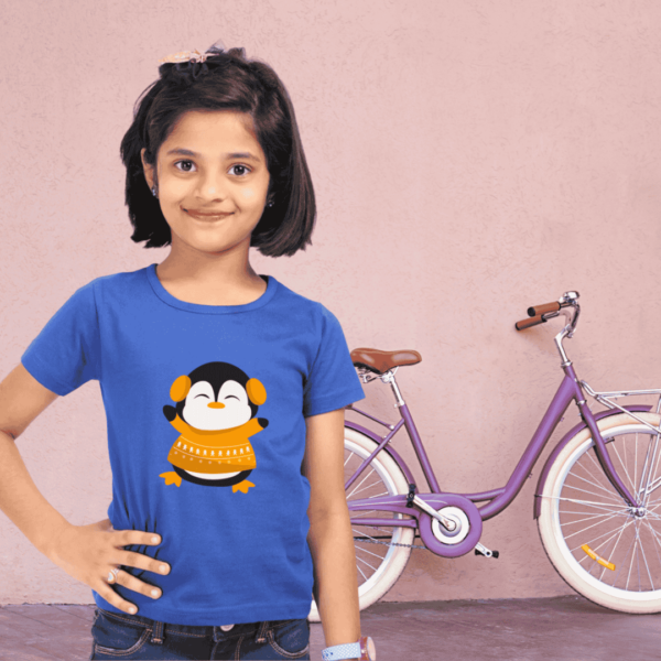Dancing Penguin Girls Tshirt