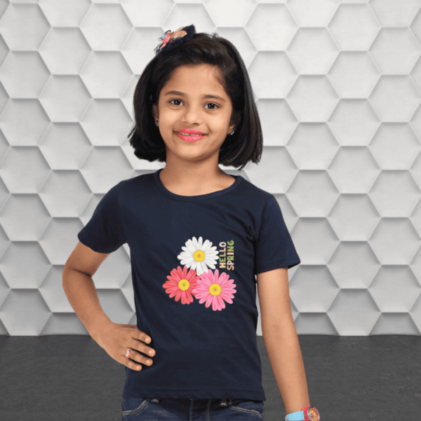 Hello Spring Girls Tshirt