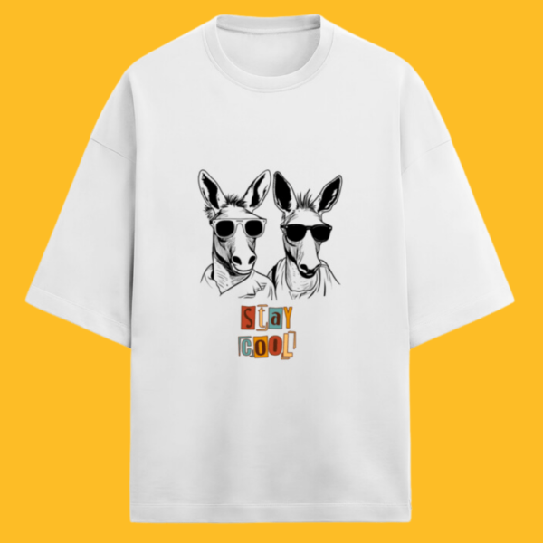 Stay Cool Oversized Terry Tshirt