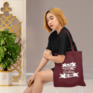 I'm Fine Tote Bag