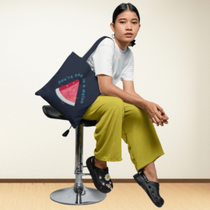 One In A Melon Tote Bag