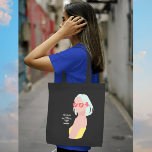 Successful Woman Large Tote Bag