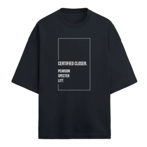 Certified Closer Oversized Terry Tshirt
