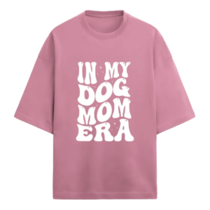 In My Dog Mom Era Oversized Terry Tshirt