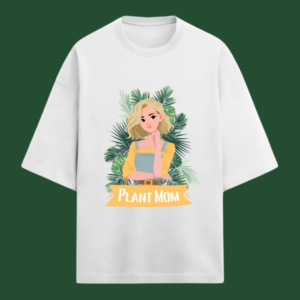 Plant Mom Oversized Terry Tshirt